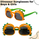 Kids Sunglasses Stylish and Compact Kids Eyewear for Summer (Brown)